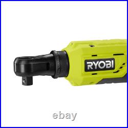 18-Volt RYOBI Cordless Ratchet 3/8 in. Rotating Head LED Light (Tool Only)
