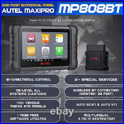 2022 Autel MP808TS PRO MP808K MP808BT OBD2 Diagnostic Scanner TPMS Coding Tool