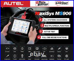 2022NEW Autel MaxiSys MS906 Pro OBD2 Car Diagnostic Scanner Tool Key Coding TPMS