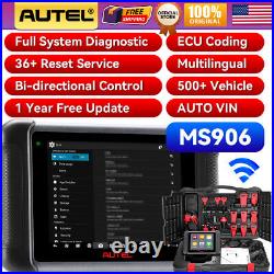 Autel Scanner Maxisys MS906 Automotive OBD2 Diagnostic Scanner Tool Key Coding
