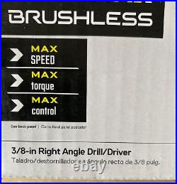 Cordless Drill Brushless Right Angle LED pre-light 24volt Max 3/8-in (Tool Only)