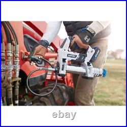 Cordless Grease Gun Improvement Power Tool 20 V with LED Light 10000 PSI Tool Only