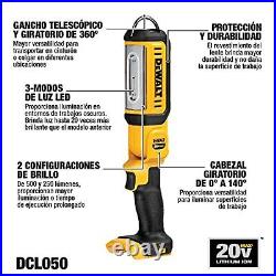 DEWALT 20V MAX LED Work Light, Hand Held, Tool Only (DCL050)