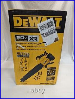 DEWALT 20V MAX XR Lithium-Ion Handheld Blower (DCBL722B/ Tool Only)- LIGHT USE