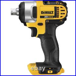 DEWALT DCF880B 20V MAX Li-Ion 1/2 in. Impact Wrench withDetent Pin Anvil New