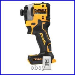 DEWALT Impact Driver With Belt Clip 1/4 3-Speeds Compact LED Light (Tool Only)