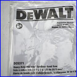 DeWalt 20V MAX Band Saw DCS371B Tool Only Lightly Used
