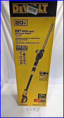 DeWalt 20V Max 22 Pole Hedge Trimmer (DCPH820B/Tool Only)- LIGHT USE