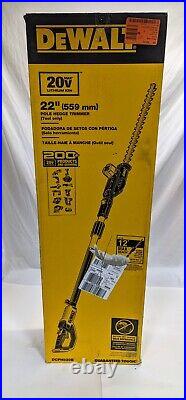 DeWalt 20V Max 22 Pole Hedge Trimmer (DCPH820B/Tool Only)- VERY LIGHT USE