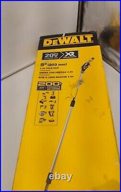 DeWalt 20V Max XR 8 in Pole Saw Brushless Tool Only Model DCPS620B Light Use