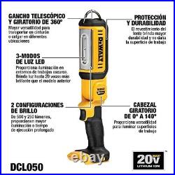 Dewalt Dcl050 20v Max Led Hand Held Work Area Light Lamp (tool Only)