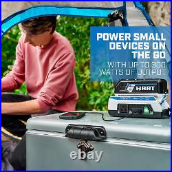 HART 40-Volt Cordless 300W Battery Power Source with LED Light Handle Tool Only