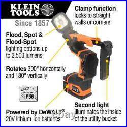 Klein Tools Utility Bucket Light LED BAT20UBL NEW IN BOX (TOOL ONLY)