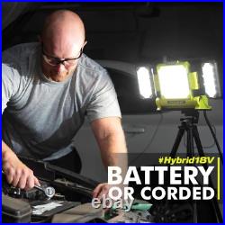 LED Panel Light 18V Cordless Hybrid 3000 Lumens Battery or Extension Tool Only