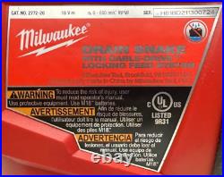 Lightly Used Milwaukee M18 Fuel 2772-20 Drain Snake (Tool Only)