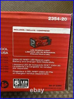 Milwaukee 2354-20 M18 18V Li-Ion LED Compact Portable Search Light (Tool Only)