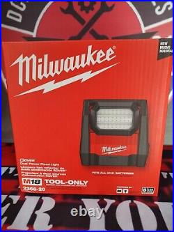 Milwaukee 2366-20 M18 ROVER Compact 4000 Lumens LED Flood Light (Tool Only) New
