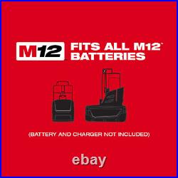 Milwaukee 2458-20 12V M12 Cordless Lithium-Ion Palm Nailer, 2700 BPM (Tool Only)