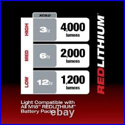 Milwaukee Flood Light 18-V Li-Ion Cordless 4000 Lumens LED AC/DC (Tool-Only)