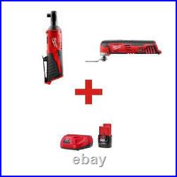 Milwaukee Ratchet 12V Cordless Compact Variable Speed LED Light (Tool-Only)