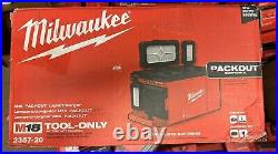 Milwaukee Tool 2357-20 M18 Packout Light/Charger (Tool Only) SEALED NEW FREE SHI