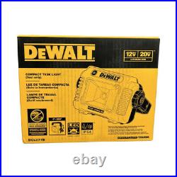 NEW DEWALT DCL077B 12V/20V MAX Li-Ion Cordless Compact Task LED Light- Tool Only