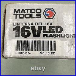 New Matco Tools 16V LED Flashlight Light Lite Tool Only MCL16LED Free Shipping