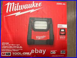 New Milwaukee Light Flood Led Lumens 4000 M18 Rover Com Pact 2366-20 Tool Only
