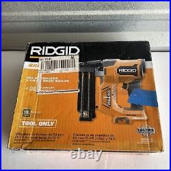 RIDGID 18V Brushless Cordless 18-Gauge 2-1/8 in. Brad Nailer Light use tool only