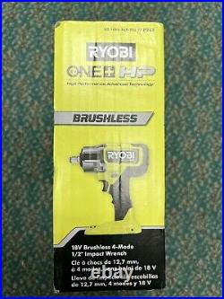 RYOBI P262 18V ONE+ HP Cordless Mid Torque 1/2 Impact Wrench (Tool-Only) NEW F