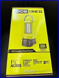 Ryobi Bug Zapper P29014BTL (Tool Only) 1.5 ACRE Coverage, 2550 VOLTS, LED Light