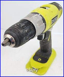 Ryobi ONE+ 18V 4Pc Tool Only Set Drill, Flash Light, Circular Saw, Saw-zall