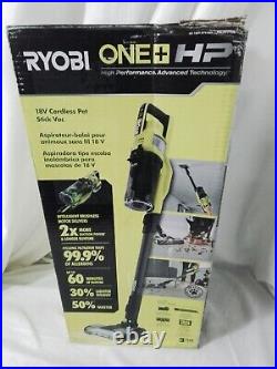 Ryobi ONE+ 18V Cordless Pet Stick Vacuum Tool Only PBLSV716B