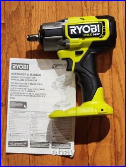 Ryobi P262 ONE+ HP 18V 1/2 in. 4-Mode Brushless Li-Ion Impact Wrench (Tool Only)