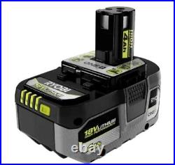 Ryobi Stick Vacuum 18-V Brushless Cordless (Tool Only) + HP Battery Kit