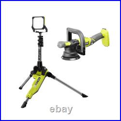 Ryobi Variable Speed Polisher Dual Action 18 V Cordless Stand Light Tool Only