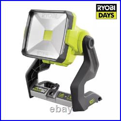 Ryobi Work Light LED Jobsite Hybrid Corded Cordless ONE+ 18V 20 Watt Tool Only