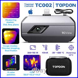TOPDON TC002 thermal camera IOS for Smartphones (Lighting) 256x192 Resolution